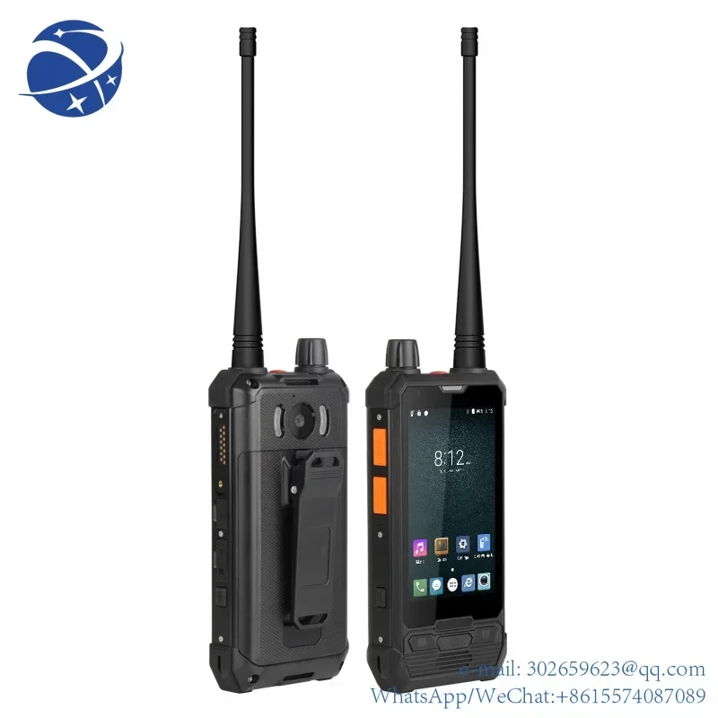 

yyhc UNIWA P2 Plus IP67 Прочный мобильный 4W DMR UHF повторитель Walkie Talkie Android PTT двустороннее портативное радио