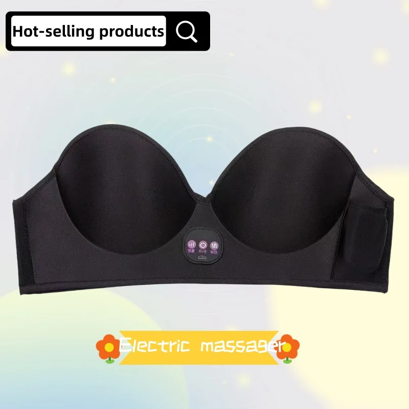 

Wireless breast augmentation device with hot compress function, breast health massager, electric breast augmentation massage bra