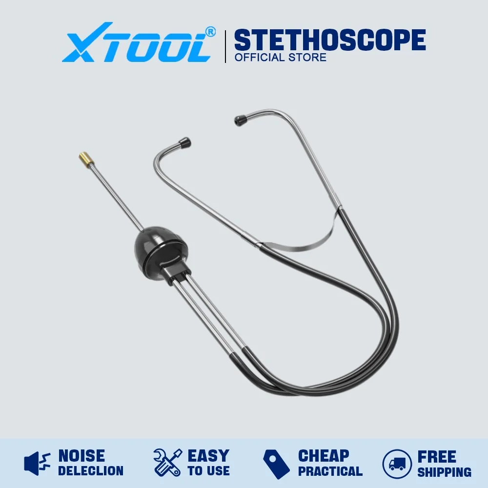 XTOOL Cylinder Stethoscope For Auto Mechanics stethoscop Car Engine Block Diagnostic Tools Hearing Car Repair Tool