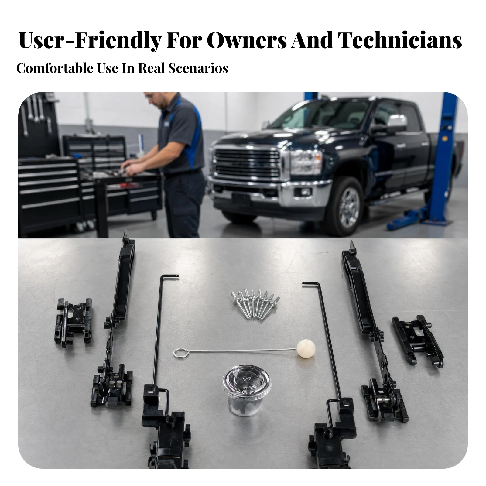 OEM Fit Sunroof Mechanism Kit Metal Sunroof Track Repair Kit Sun Roof Replacement Track Parts