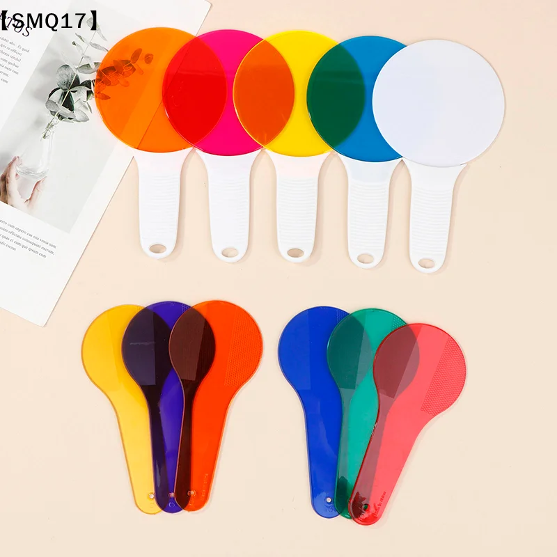 Color Mixing Toy Kids Science Red Green Yellow Optical Filter Early Education Teaching Aids Factory【SMQ】