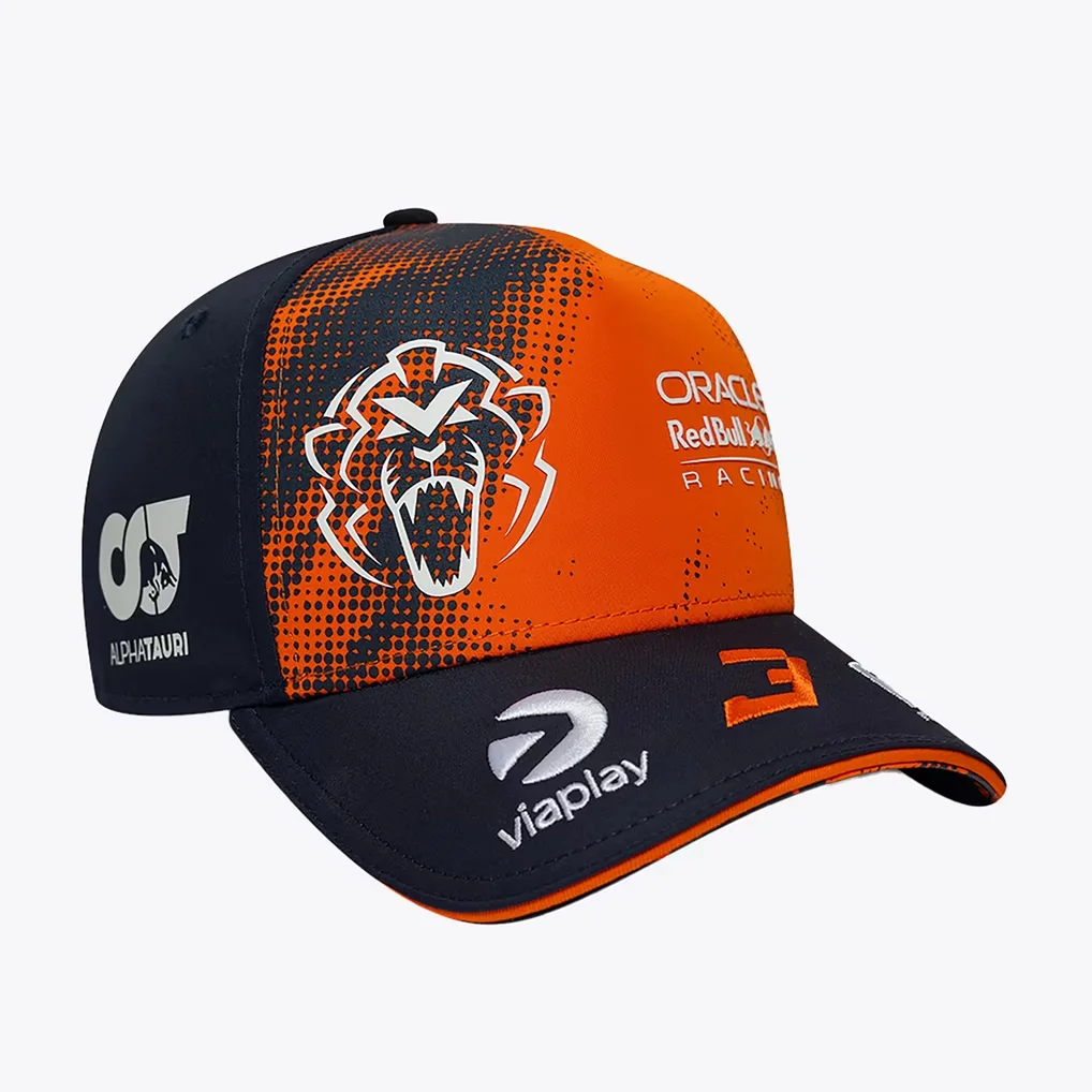 Red Bull Racing Max Verstappen 2026 Orange Lion Baseball Cap, Men's And Women's Max Verstappen Fan Caps, Red Bull Baseball Cap