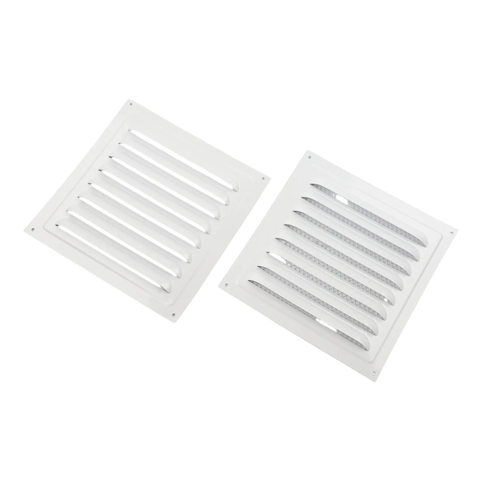 Innovativo controllo del flusso d'aria Copertura della griglia di ventilazione in acciaio inossidabile con protezione dagli insetti Adatto a dimensioni standard