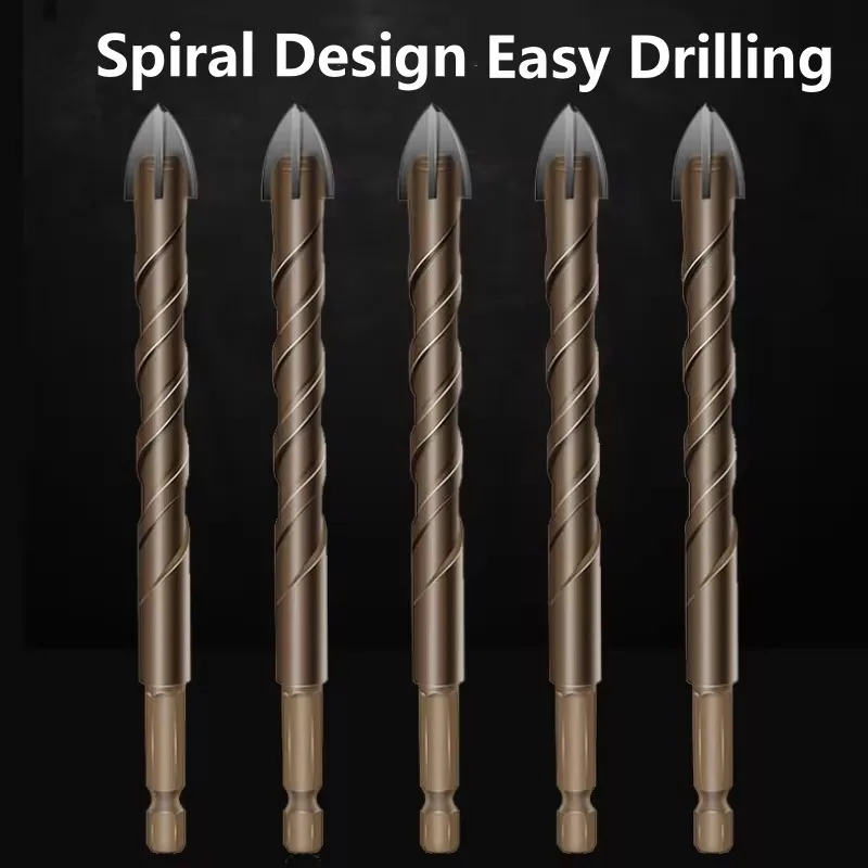 Imagem -06 - Non Slip Screwdriver Hex Drill Bit Adequado para Perfuração de Cerâmica Haste Phillips Cross Shaped Head Hand Lacing Tools mm mm mm mm mm