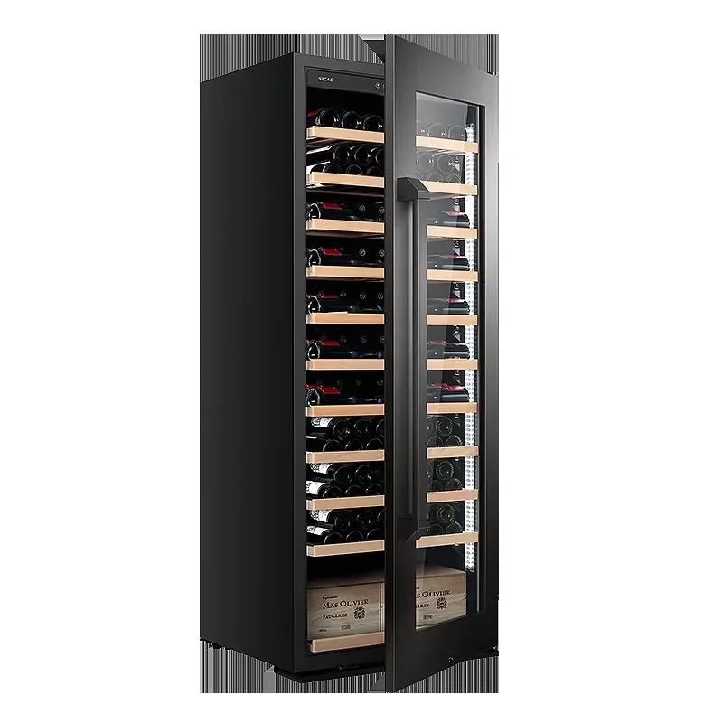 Commercial Upright Wine Cooler Fridge 300 Bottles Champagne Display Rack Large Capacity Wine Refrigerator For Bar Restaurant view 3