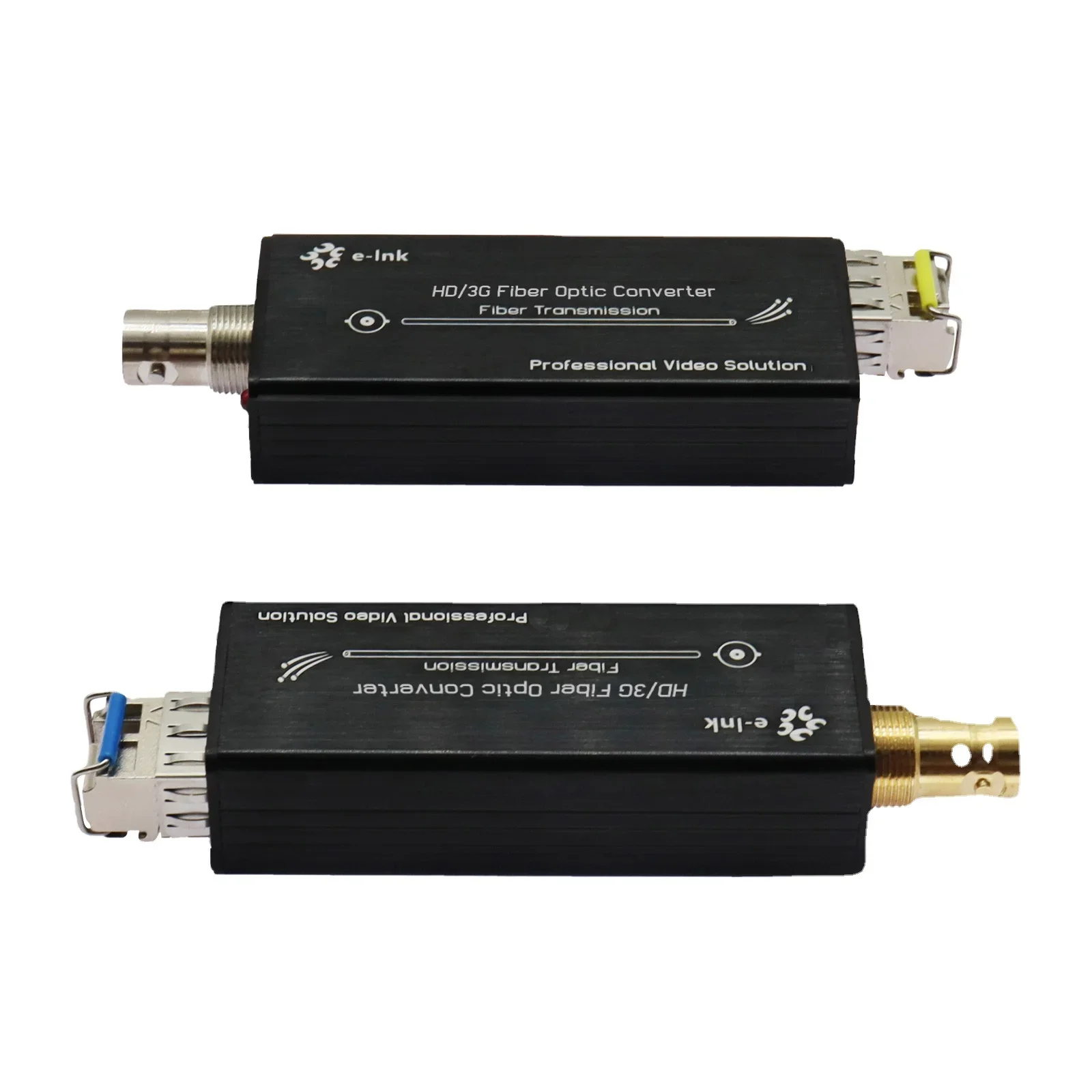 HD SDI Fiber Converter Single Mode LC Connector 20KM hd sdi video over fiber extender transmitter receiver