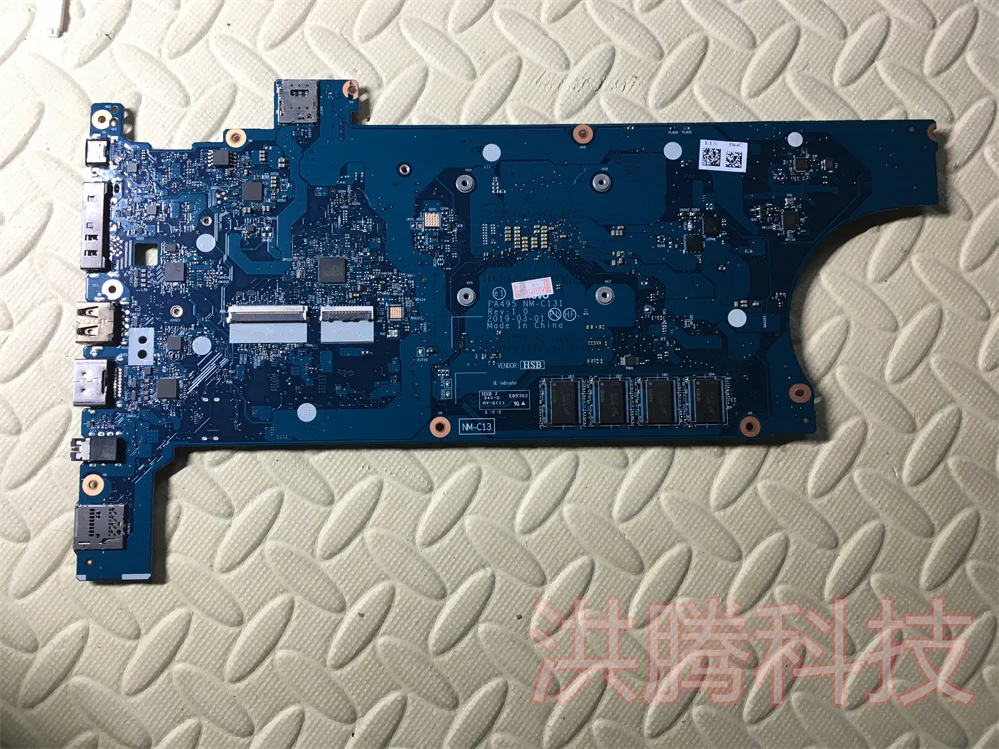 

02DM034 for LENOVO ThinkPad T495 FA495 Laptop Motherboard NM-C131 R5-3500U 8G TEST OK