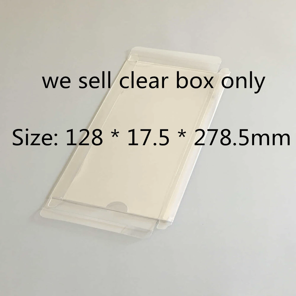Collection Display Box For Nintendo 3DS/Pokémon Sun/Moon Game Storage Transparent Boxes TEP Shell Clear Collect Case