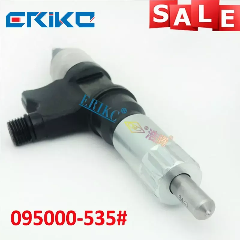 

095000-5350 ERIKC Auto Diesel Common Rail Injector High Pressure Jet Pump Injector Assembly 0950005350 for Denso 5350 Isuzu 6HK1