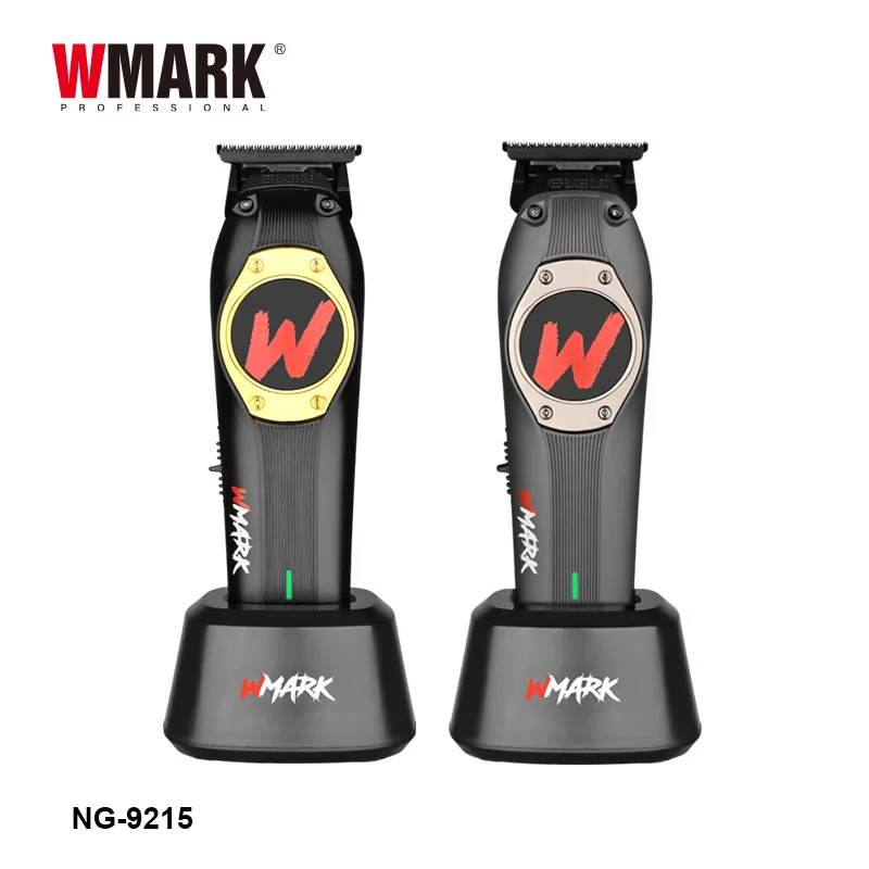 

NEW WMARK NG-9215 Vector Motor Maglev Carving Scissor Professional Hair Trimmers Electric Thruster DLC Knife Head Hair Clipper