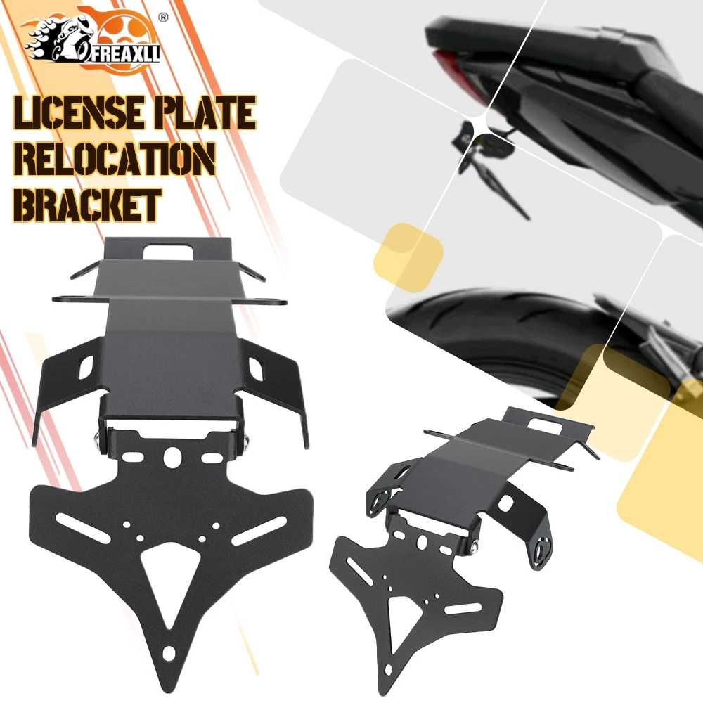 Motorcycle FOR YAMAHA XSR700 / XTribute 2015-2025 2024 XSR 700 Rear License Plate Holder Bracket Tail Tidy Fender Eliminator