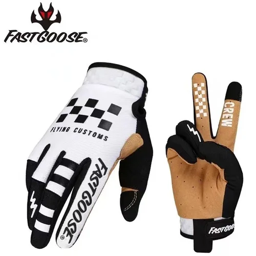 Imagen 2 del producto Guante de Motocross para bicicleta, Guante de carreras de ciclismo todoterreno, DH, MX, MTB, Guante de Moto