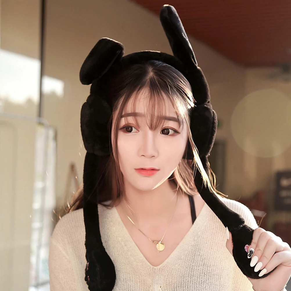 Penutup Telinga Kelinci Penutup Telinga Cantik Topi Ikat Kepala Topi Telinga Kelinci Katun PP