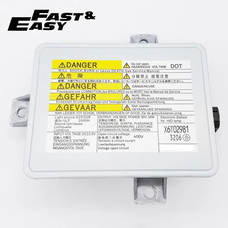 

OEM X6T02981 HID фара компьютера ксенон электронный балластный модуль D2S D2R для Honda Accord 8 Mazda 3 BK Citroën C-Crosser