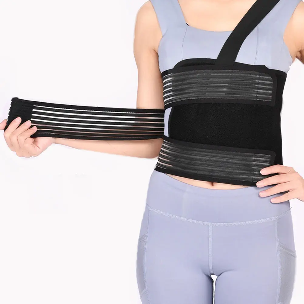 Professional Rib Fracture Fixation Belt Chest Support Brace Adjustable Rib Brace for Dislocated Ribs Recovery Chest Protector