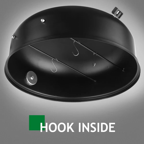  80*41*48cm 黑色 烟熏炉 铁喷塑 碳烤炉-52