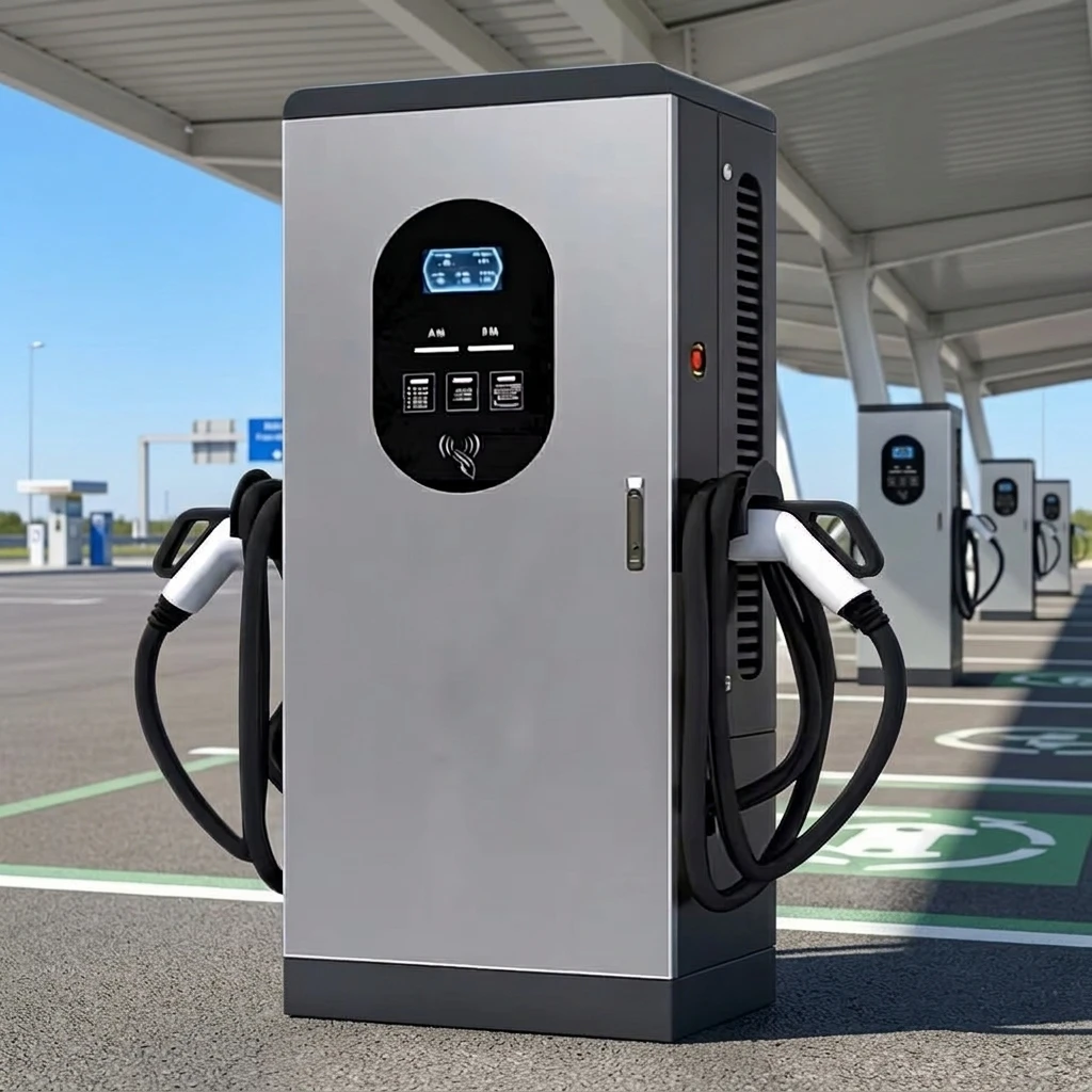 Car Battery Charger DC Level 3 120KW EV Charging Station with Credit Card Payment Software for EV Truck 300KW