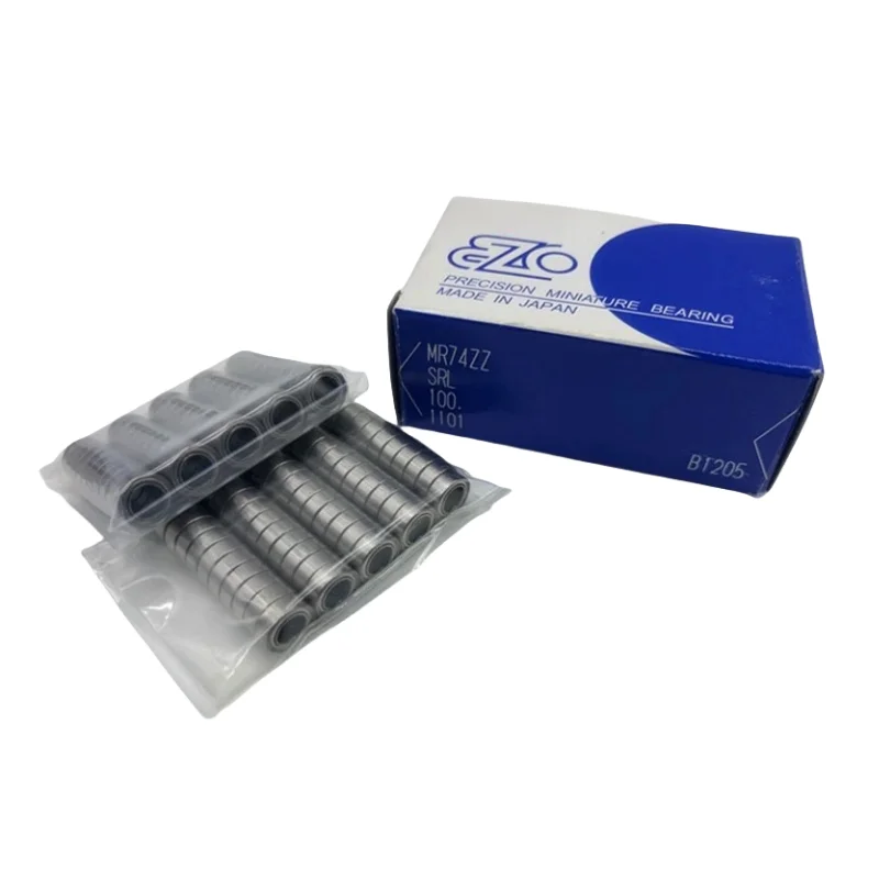 

20pcs/100pcs JAPAN EZO bearing MR74ZZ 4*7*2.5mm L-740ZZ 674ZZ precision miniature ball bearings 4x7x2.5 mm
