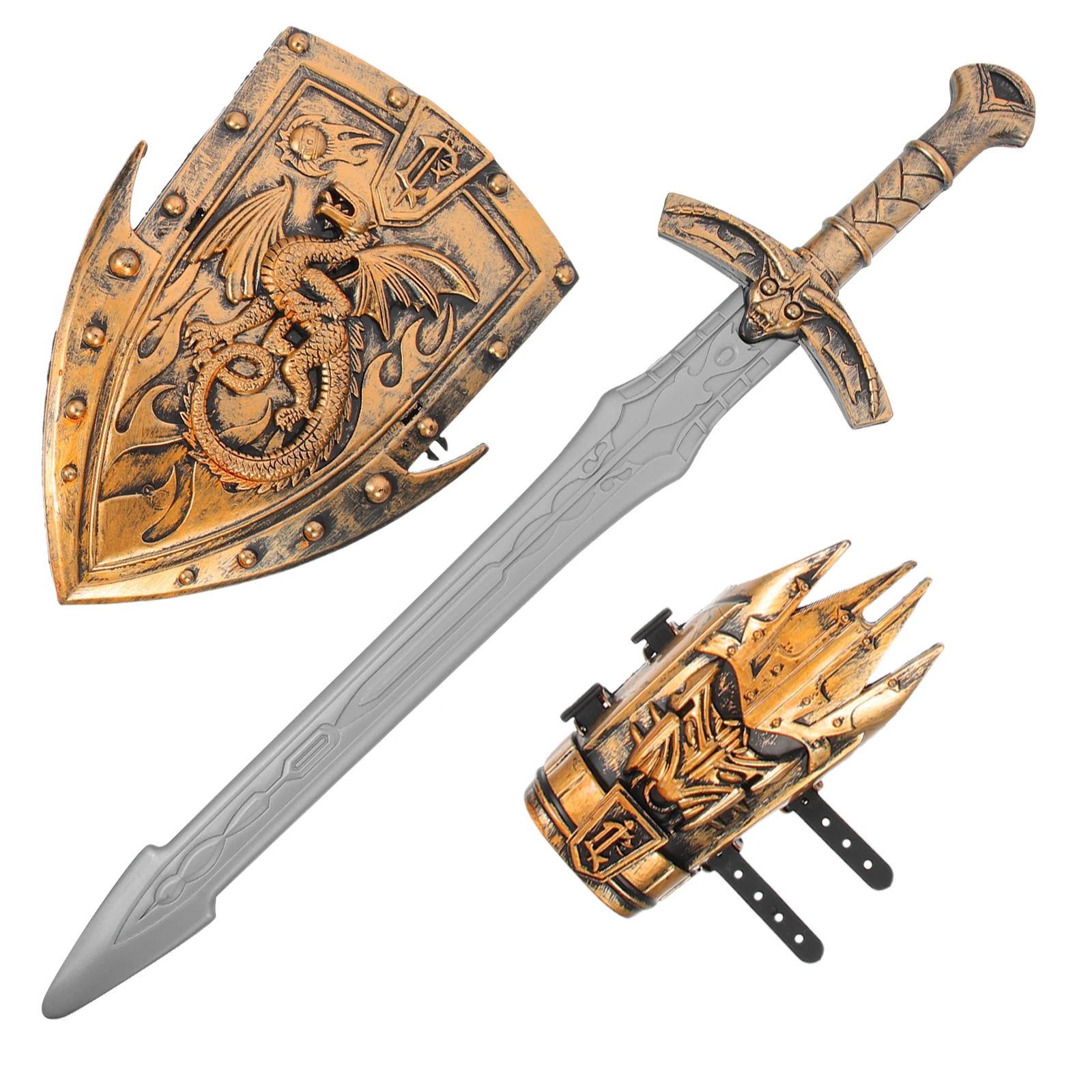 1 satz 1 Set Kinder Ritter Schwert Schlacht Cosplay Zubehör Für Kinder Home Performance Party Bühne Requisiten Spielzeit