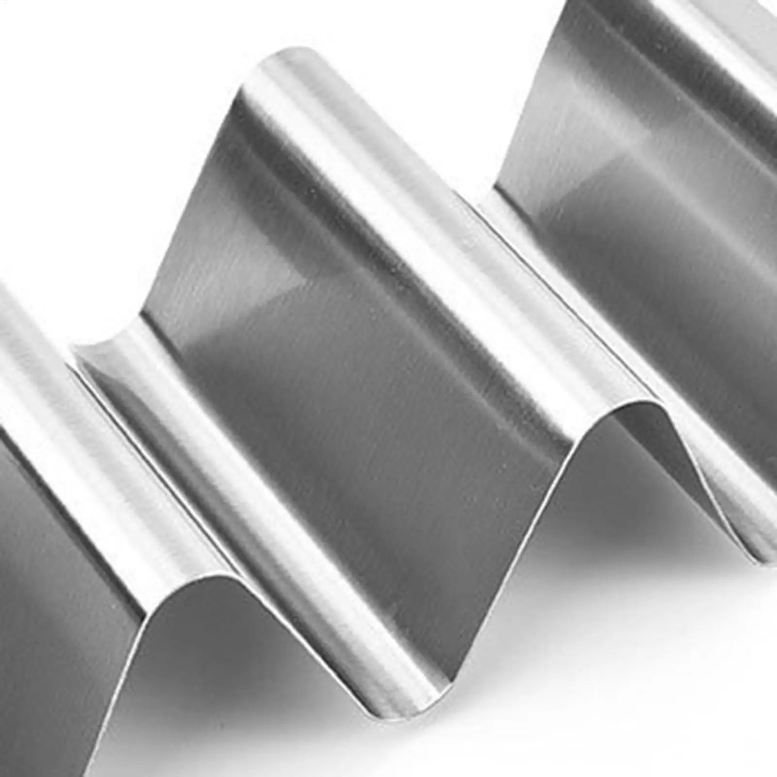 Stainless Steel Tortilla Holder W-Shaped Taco Holders Space-Saving Dinner Service Dish Kitchen Plate Mexican Pancake Stand