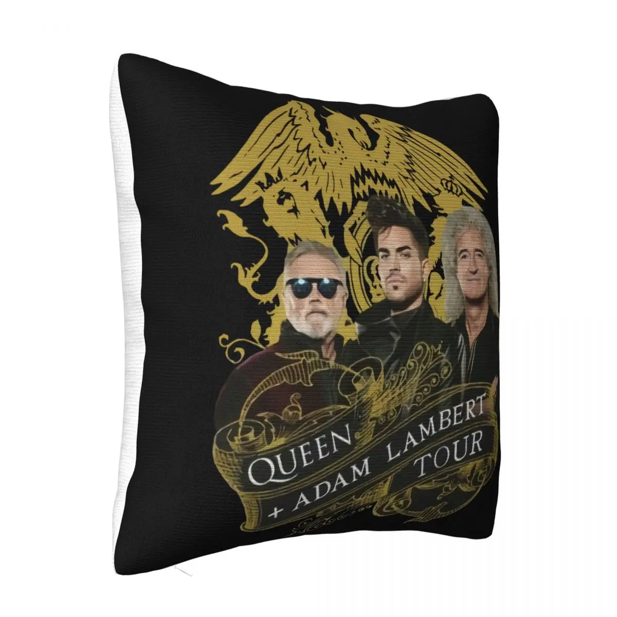 Queen Adam Lambert The Rhapsody Tour 2020 Black Size S2Xl Creative Design Many Colors 3D Pillow Case