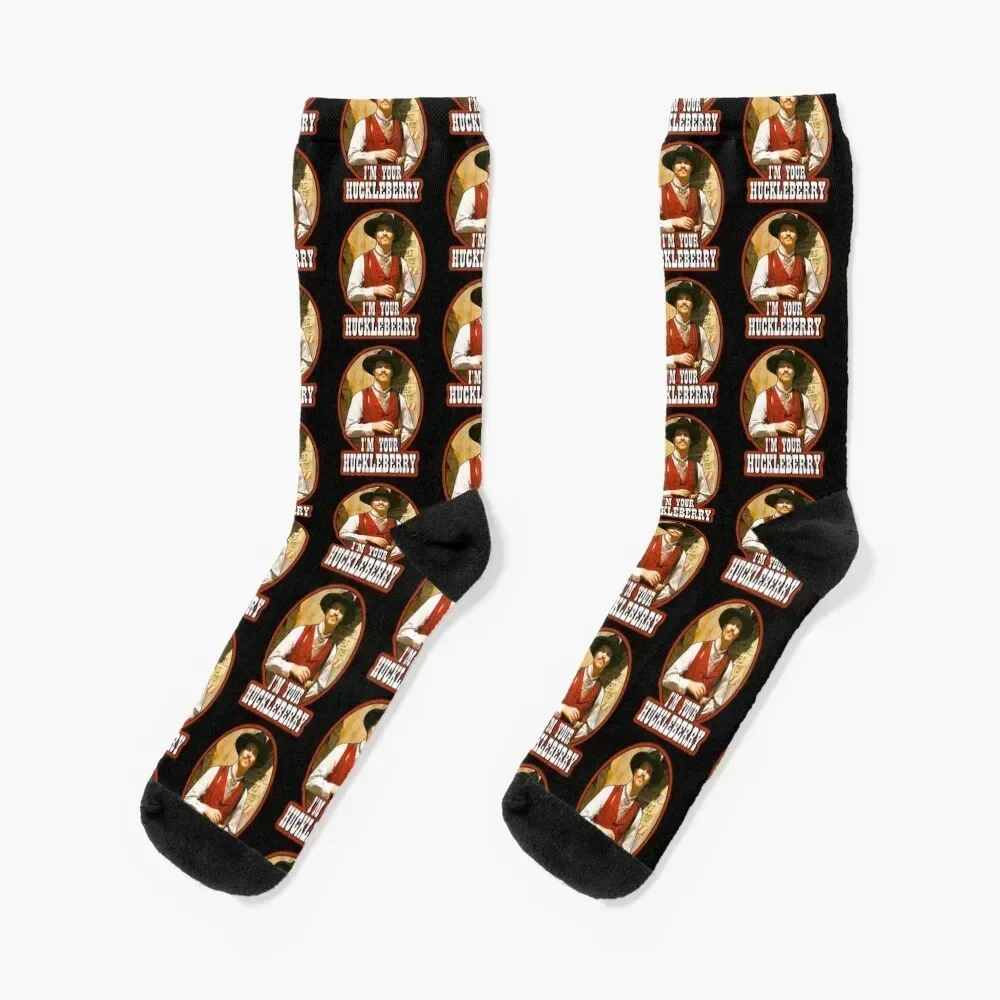 Doc Holliday I'm Your Huckleberry Socks Crossfit christmas gift Socks For Women Men's