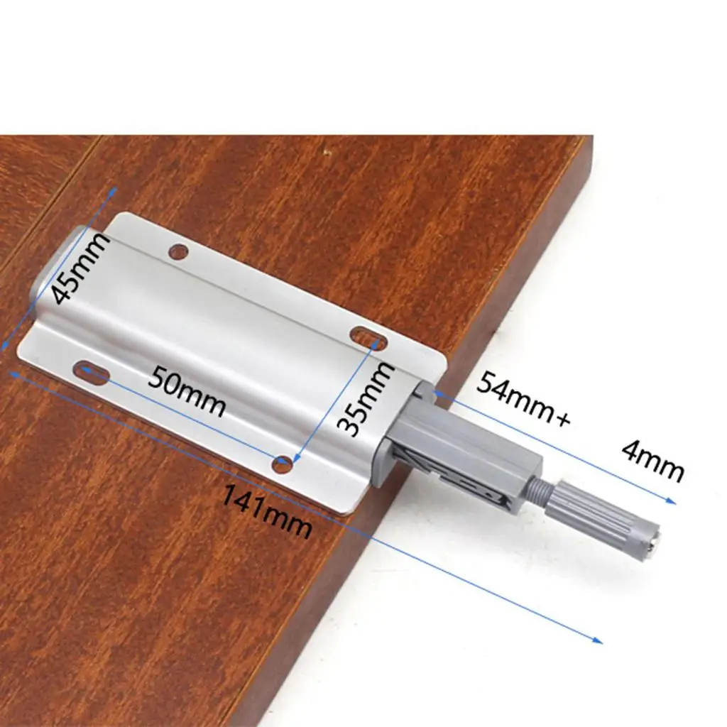 Push Latches Heavy Duty Touch Latch Cabinet Push Open Latches and Catches Push Release Door Magnet Catch