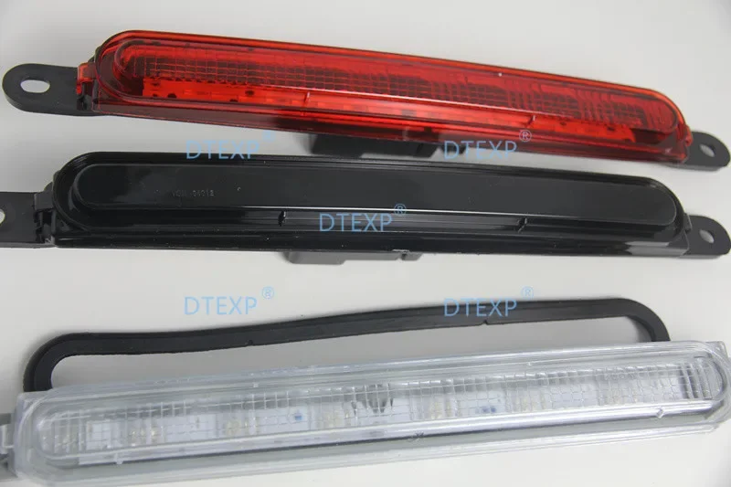 1 PCS Rear Third Brake High Mounted Stop Light for Lancer EVO CY CZ 2007-2018 8334A065 Additional Brake  Lights Red Black