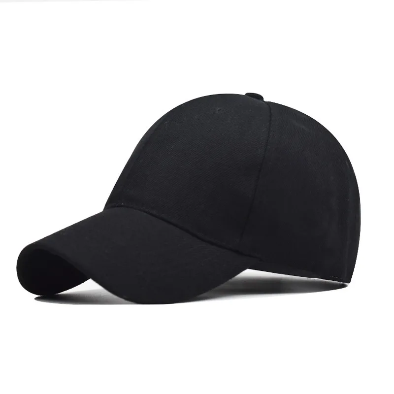 

20 Color Solid Color Hat Female Face Small Spring and Summer Black Casual and Versatile Baseball Cap Sunshade Sunscreen Cap Man