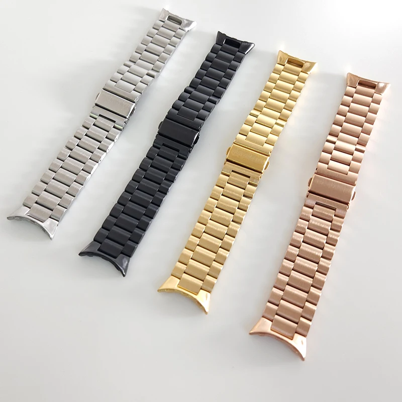 Classic stainless steel strap For Google Pixel Watch Metal bands Pixel Watch Smartwatch band watchband bracelet belt accessories