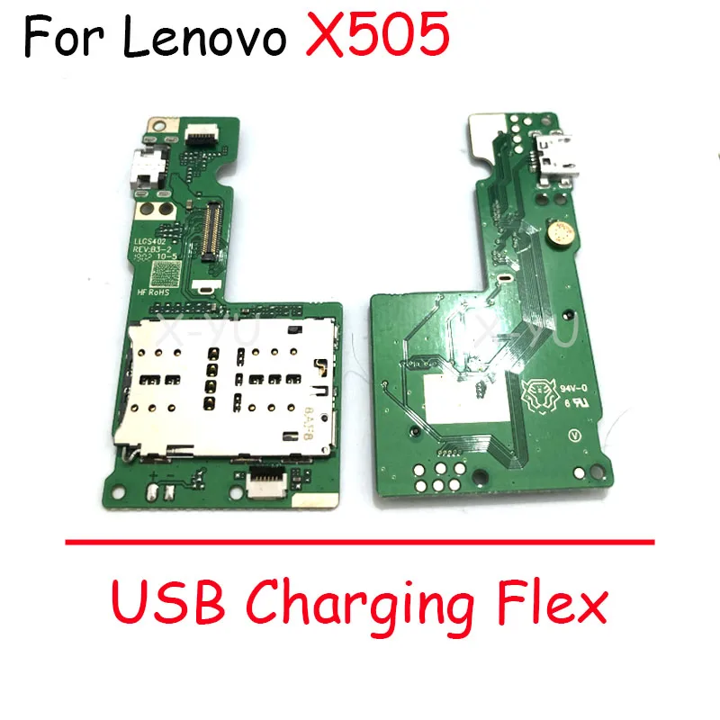 Lenovo 탭 오리지널 USB 충전 보드 독 포트 플렉스 케이블, TB M8 M10 Plus X505 X505F X606 X606F 7305 8505 8705 X306 J606