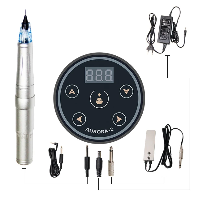 

Hot Sale Wireless Rotary Tattoo Pen Machine Makeup Rechargeable Digital Tattoo Machine Wireless Tattoo Machine