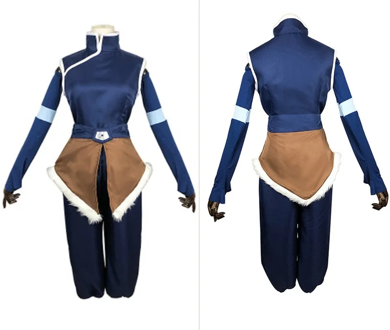 Anime Cosplay Set Korra Costume Unisex Suit Halloween Carnival Costumes