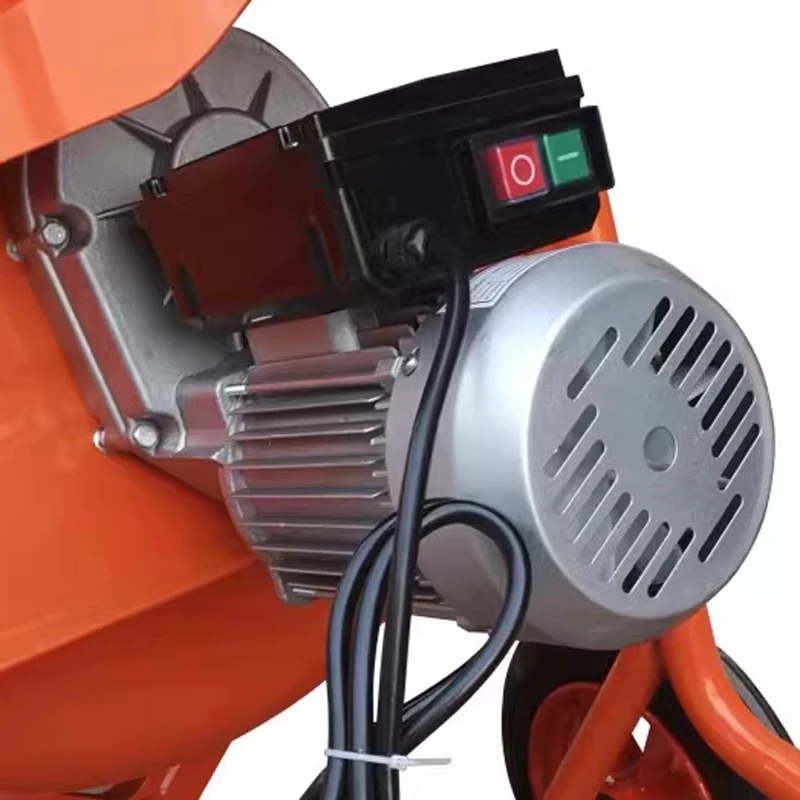 

160L Portable Cement Mixer with Drive Gearbox and 560W Portable Electric Concrete Mortar Handcart 220V(Customized)