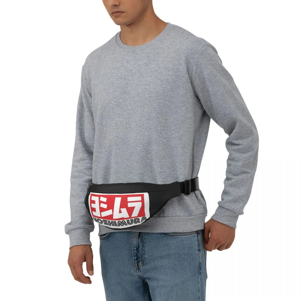 Yoshimura Exhaust Unisex Waist Bag Wielofunkcyjna chusta Torby na ramię Torby na klatkę piersiową Krótka podróżna saszetka biodrowa