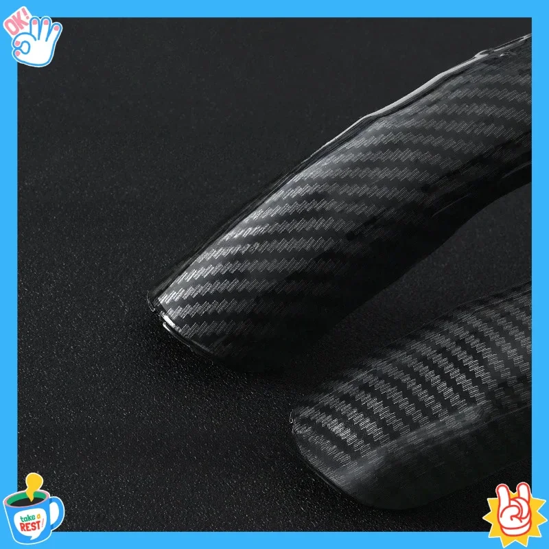 

Универсальный чехол на руль автомобиля из углеродного волокна, противоскользящий усилитель, ультратонкий, впитывающий пот чехол для шестерни