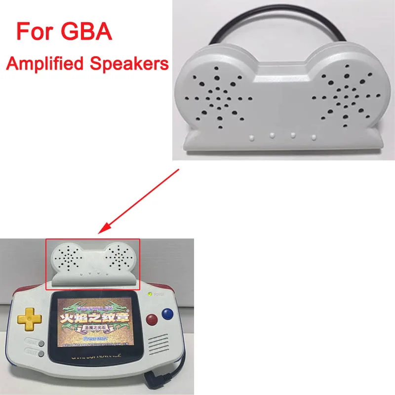 

Detachable Loudspeaker External Speaker Stereo For GameBoy Advance For GBA Amplified Speakers