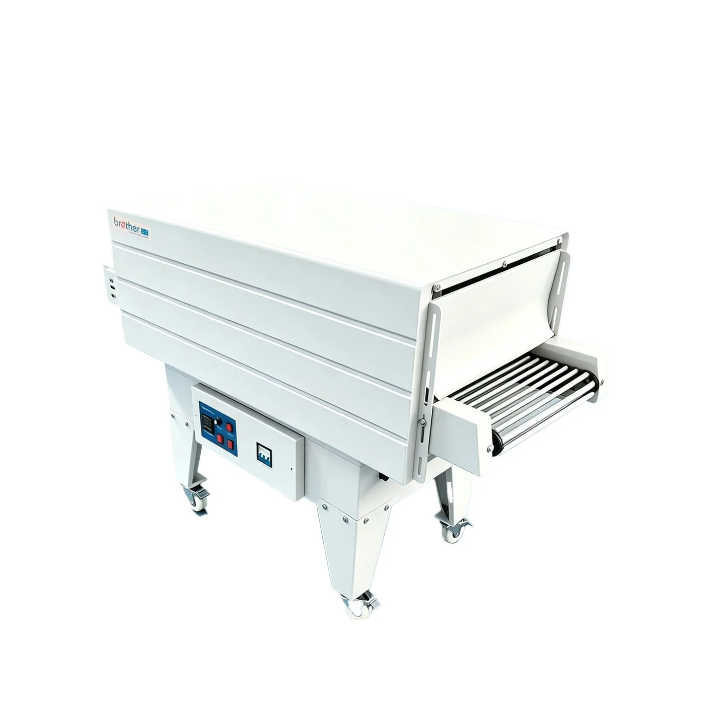 LMM jet heat shrinkable film packaging machine, fully automatic, heat shrinkable film packaging machine