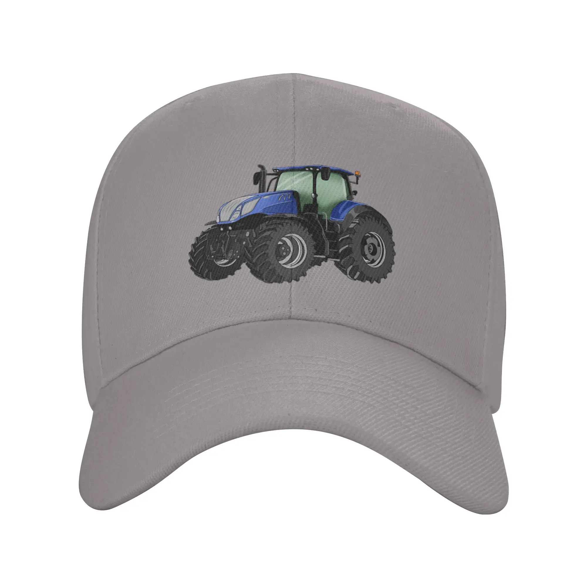 Hot Sale Tractor Blue Tractor Drawing Baseball Cap  Comfortable Hat  Road Trip Hat