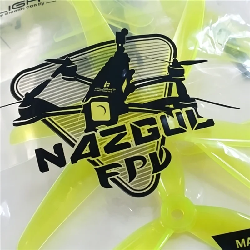 2 Pairs IFlight F5 FPV Props, 5.1×3.5, Durable PC Material, High Thrust for Freestyle & Racing Quad