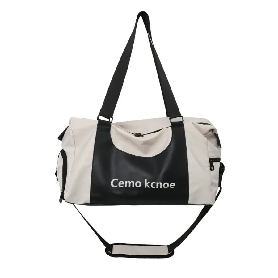 

Fashion convenient travel handheld men and women with the same travel bag wet and dry trolley bags large capacity luggage bag