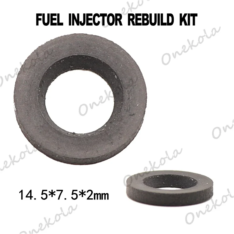 

100pieces Fuel injector Plastic Washer Gasket repair kit 14.5*2*7.5mm for Toyota Lexus Avensis 1AZFSE 23250-28030 23250-46131