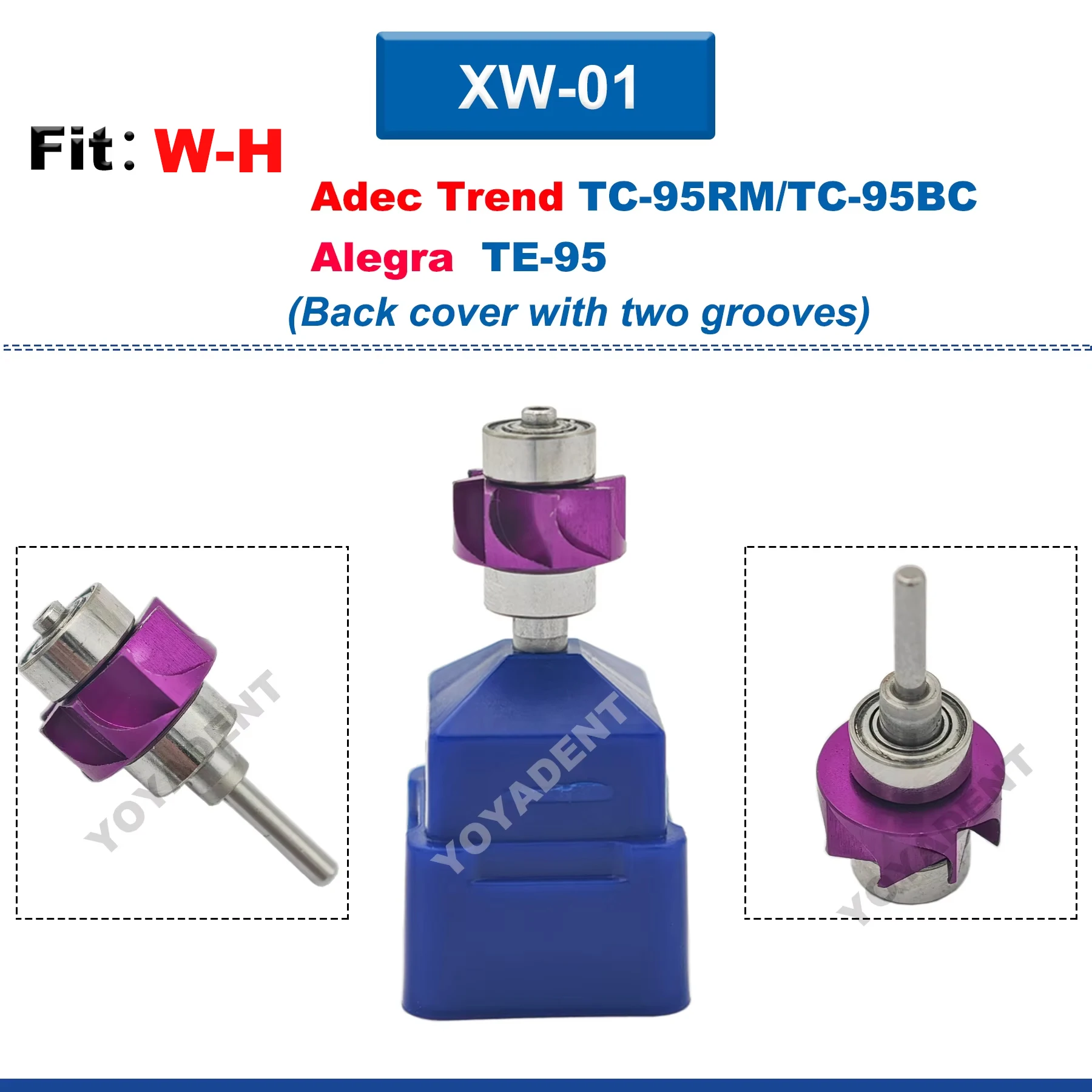 

Ротор стоматологической турбинной картриджа подходит для WH Synea TA-98 Allegra TE-95/TE-98, высокоскоростной наконечник