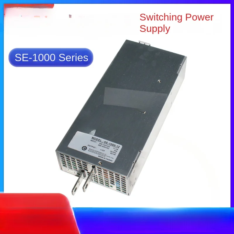 Brand-new original SE-1000-12/24/48V switching power supply with high power of 1000W.