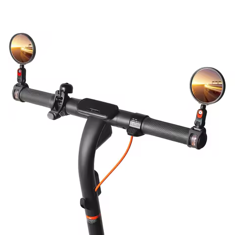 Rear View Mirrors Handlebar Rearview Mirror for Segway Ninebot MAX G3 ZT3 Pro F3 F3 Pro E3 E3 Pro Electric Scooter Parts