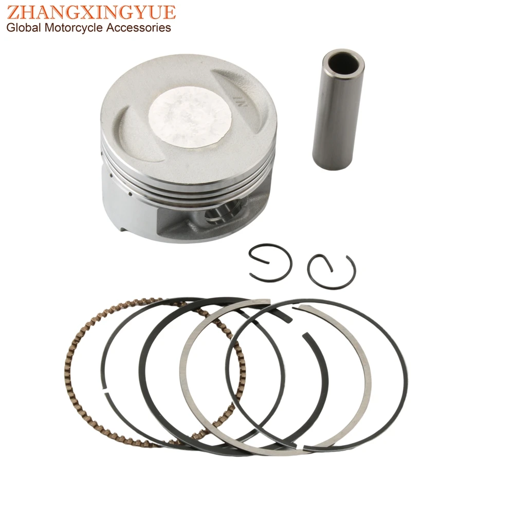 Scooter 61mm Big Bore Cylinder Kit For Peugeot 125 Citystar Django Speedfight 3 Tweet 125cc Upgrade 180cc 4 Stroke