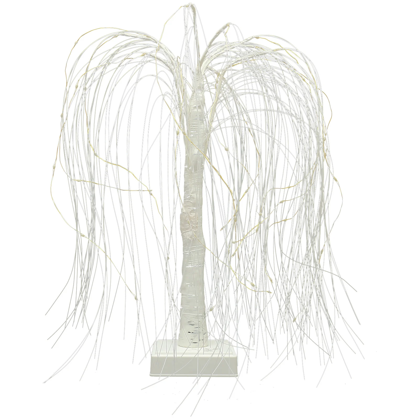 

1Set LED Christmas Tree Light Warm Lighted Willow Tree Lamp Indoor Desktop Night Light Home Decor Bedside Table Lamp Festival