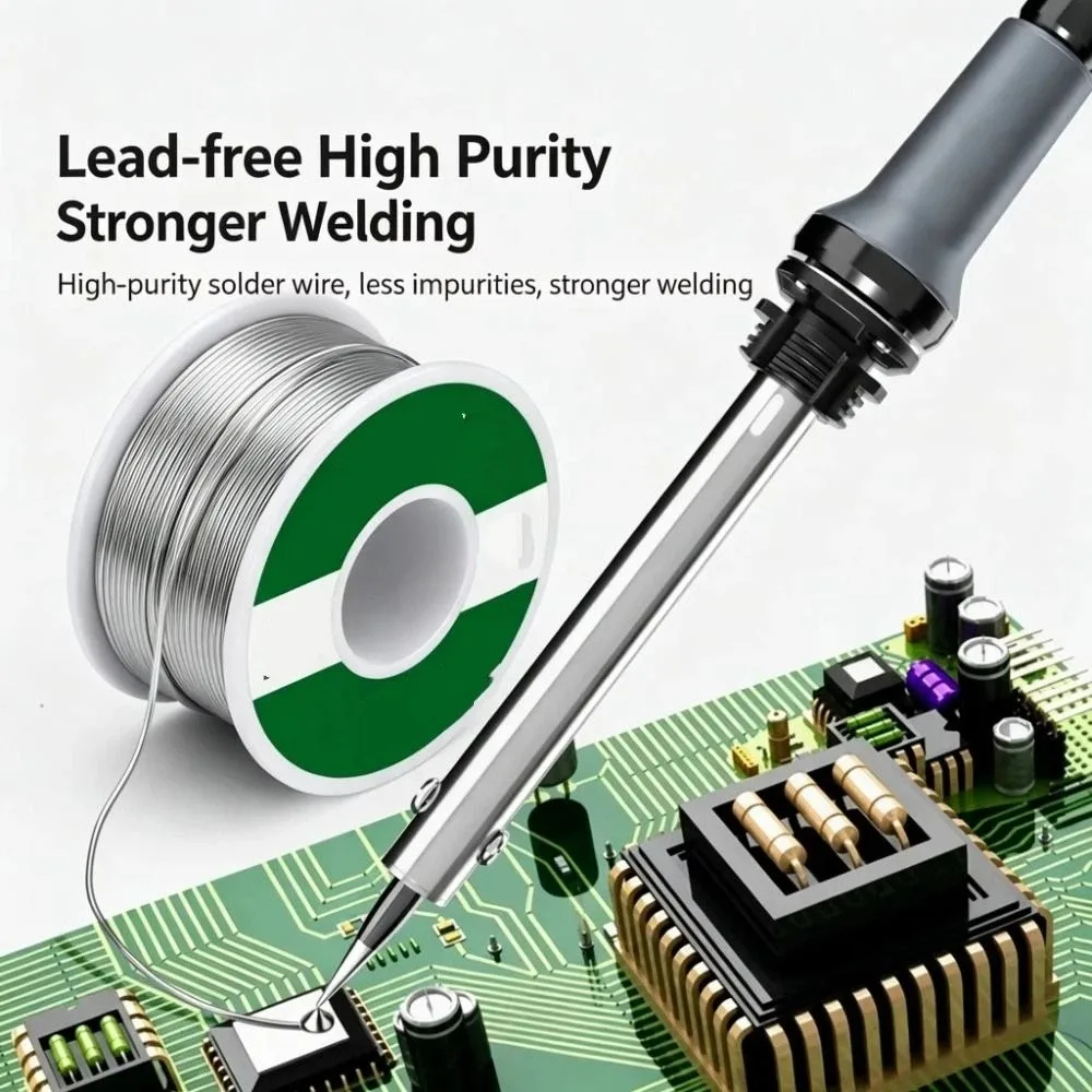1.0mm Diameter Solder Wire 20g Weight 50g Weight Welding Wire Rosin Core Flux Low Melting Temperature Soldering Wire