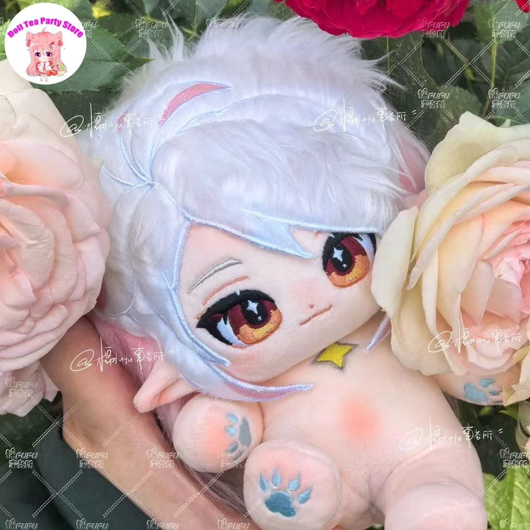 

Iris Roco Kingdom Cotton Doll Plushie 20CM Cosplay Cute Anime Cartoon Change Clothes Plush Stuffed Skeleton Body Toy