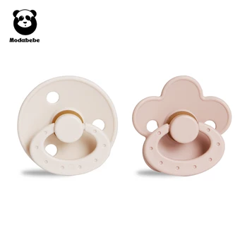 Modabebe 2 개/대 아기 젖꼭지 BPA 무료 실리콘 젖꼭지 Teether 젖꼭지 아기 젖꼭지 신생아